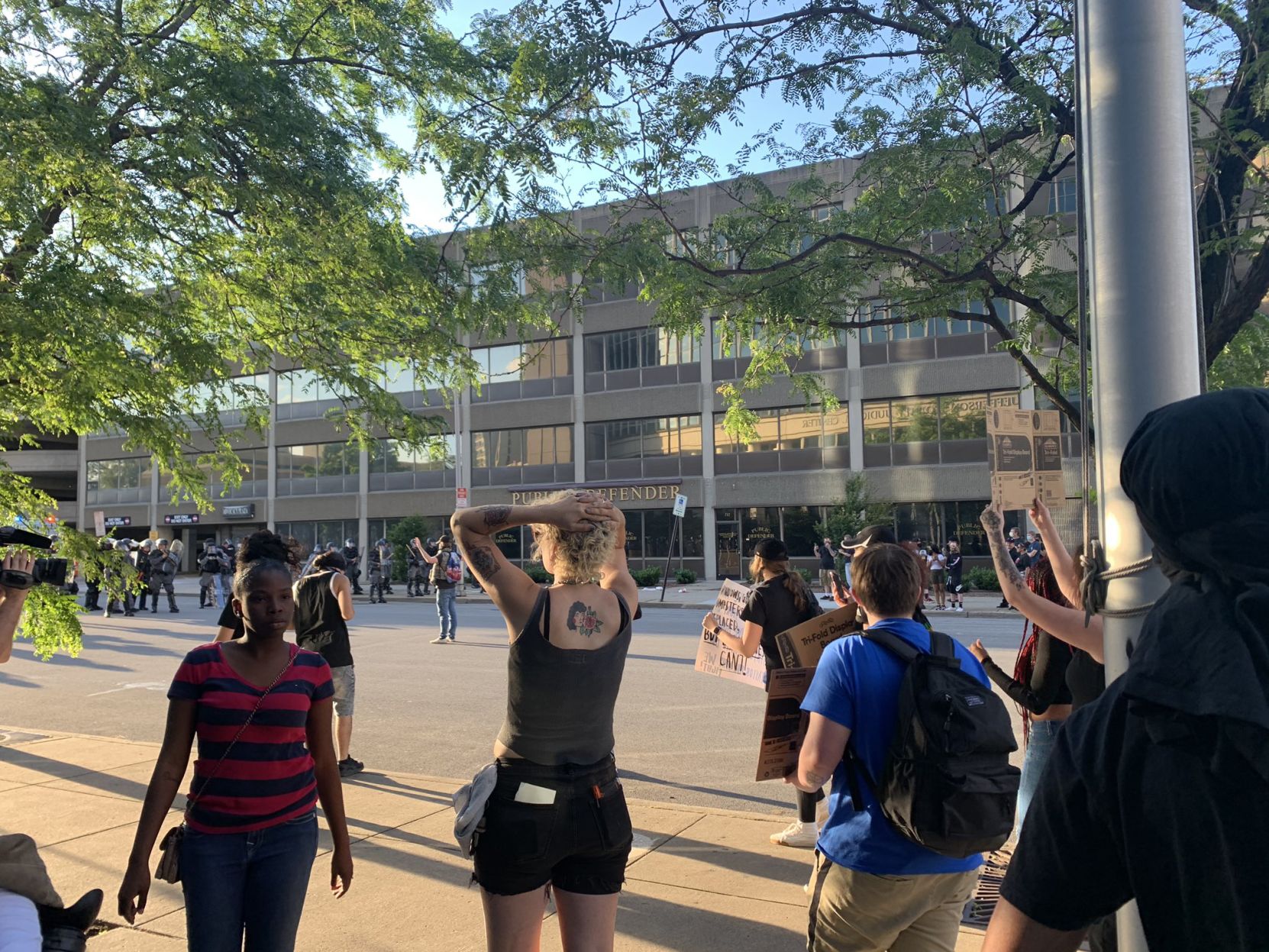 Protests on 7th and Jefferson, 5-30-20